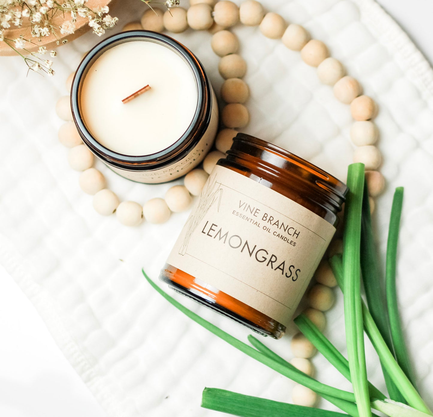Lemongrass | 9 oz Essential Oil Candle
