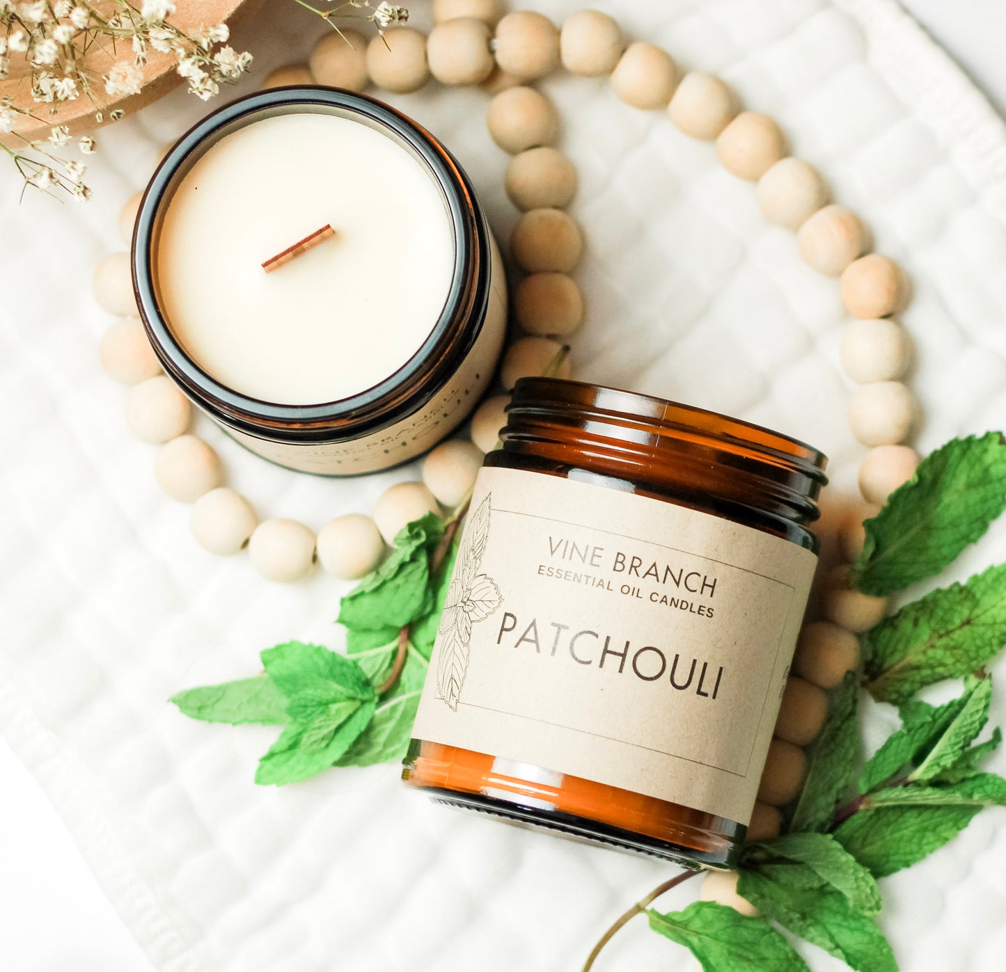 Patchouli | 9 oz Essential Oil Candle