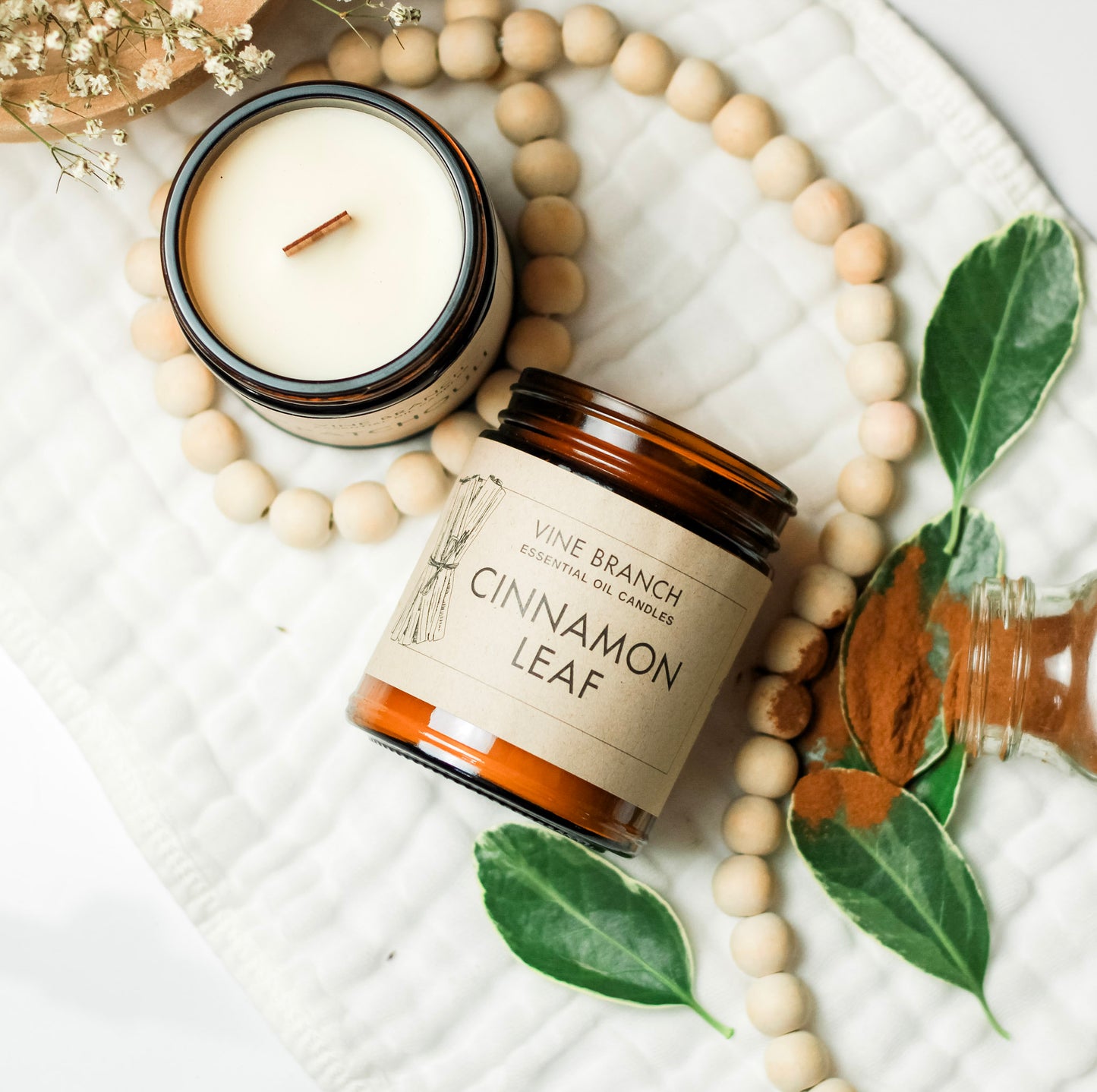 Cinnamon Leaf | 9 oz Essential Oil Candle